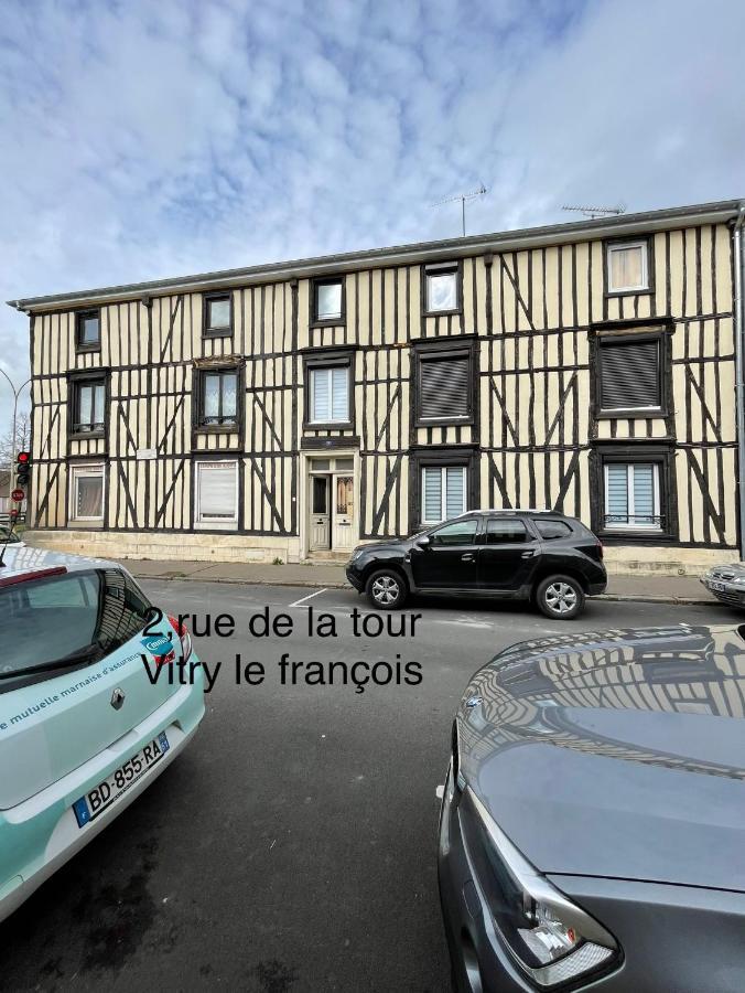 דירות Vitry-le-François Chez Pierre מראה חיצוני תמונה